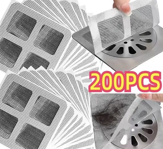 Universalus Tinklelis nuo Plaukų Dušo Kabinai